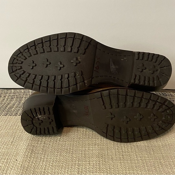 REDWING / Brown Leather Chelsea Ankle Boots Size 7.5 - Picture 9 of 14